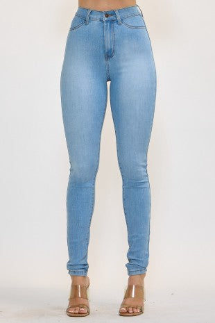 Light blue jeans