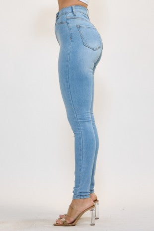 Light blue jeans