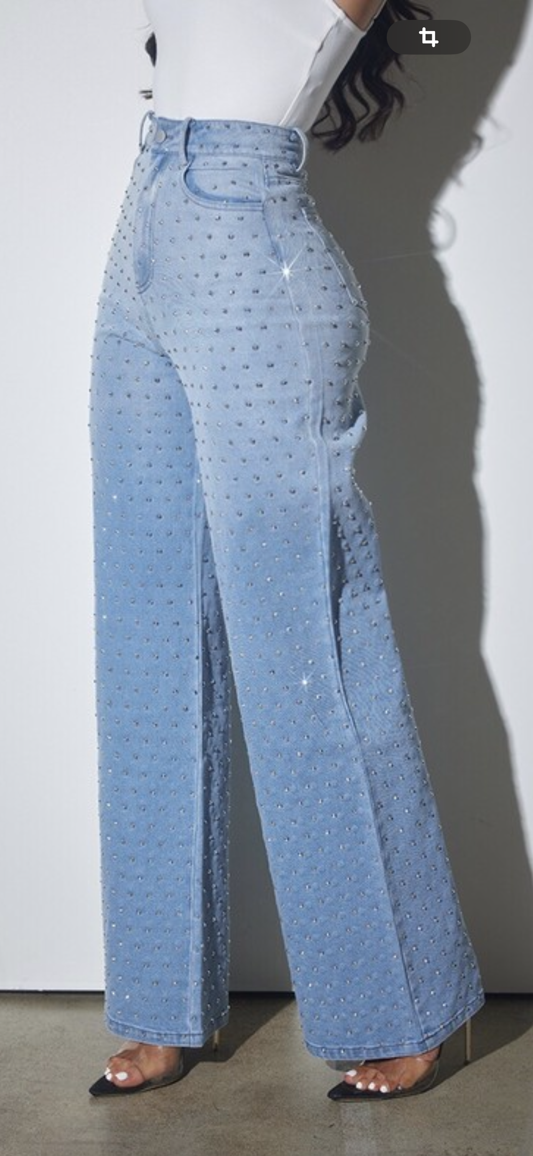 Blue shine jeans
